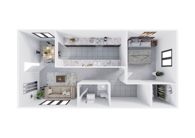 Unit 2-101 1-123 floor plan